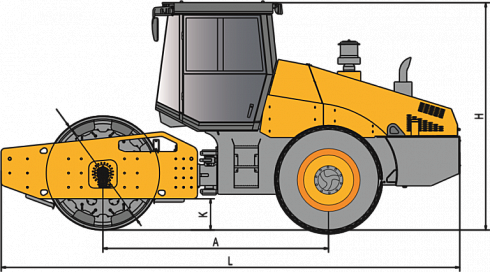 Каток грунт. SANY SSR100C-10C2 Полный привод