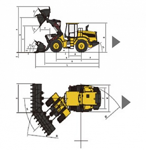 Запчасти для фронтального погрузчика SANY SYL956H5