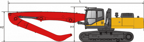 Перегружатель SANY SMHC35