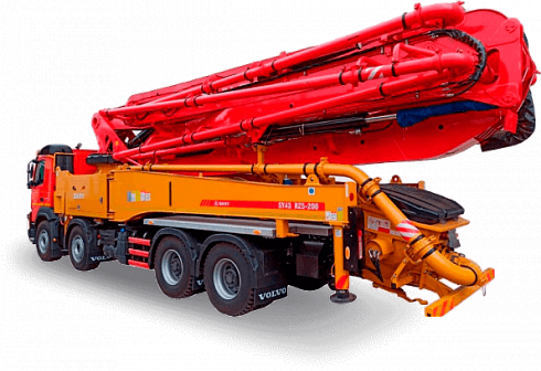 Запчасти для автобетононасоса SANY™ C8 SY49 RZ5-200